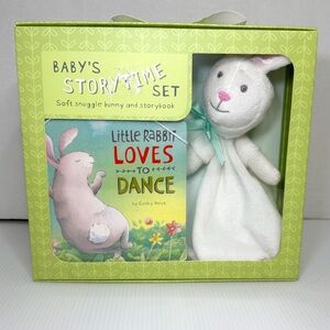 Baby's Storytime Set, Soft Snuggle Bunny & Storybook: Book By Cathy Heck